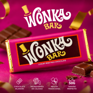 Chocolatina Wonka Pequeña 50g(1pc)