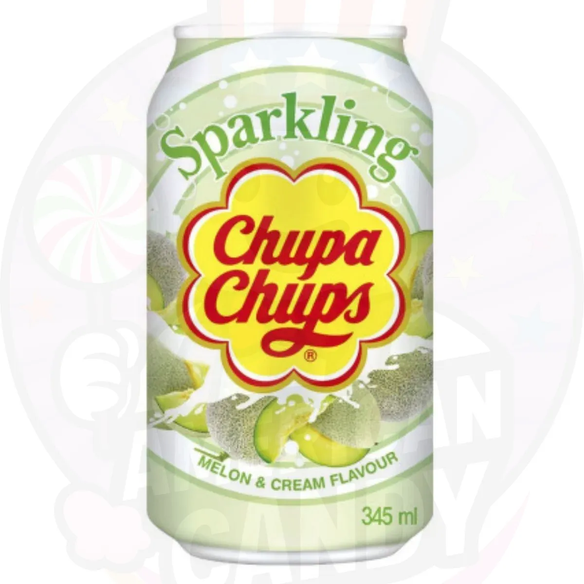 Chupa Chups Melon & Cream Flavor 345ml