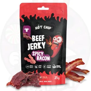Hot Chip Jerky Chilli and Bacon 25g