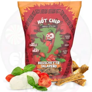 Hot Chip Strips Bruschette Jalapeno 80g
