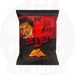 Rap Snacks Chips Lil Baby BBQ & Honey 71g