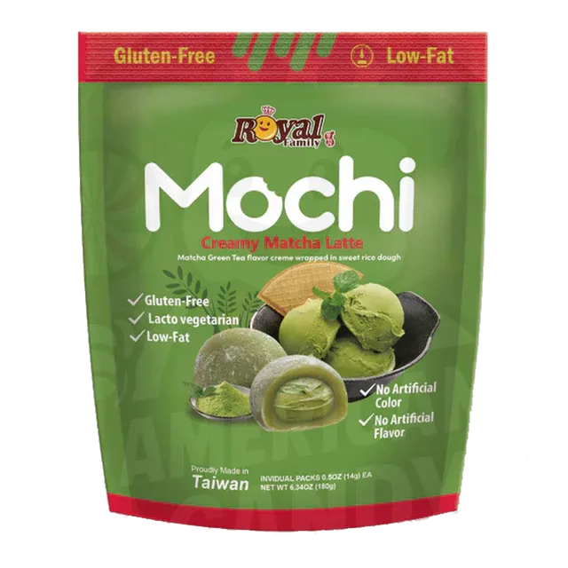 Royal Family Mochi Creamy Latte Matcha 180g