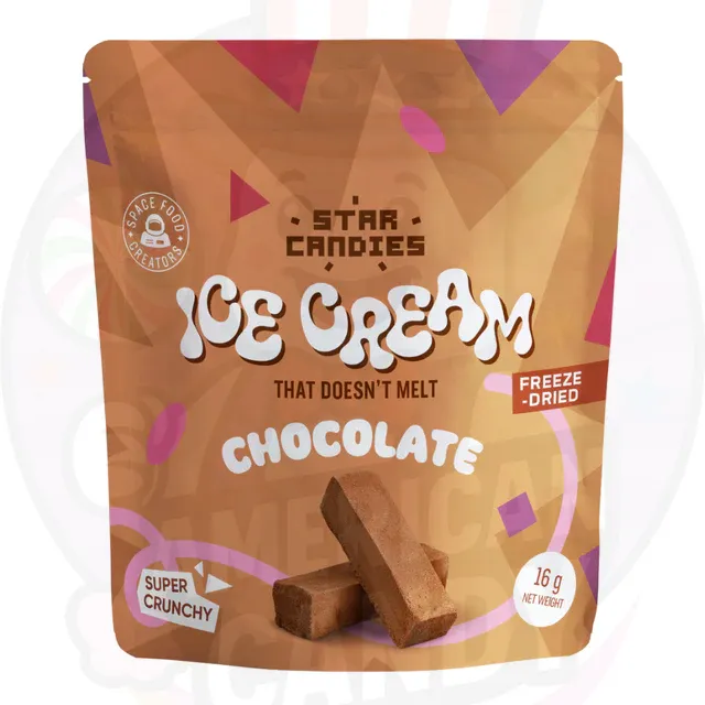 Star Candies Freeze-Dried Ice Cream Chocolat 16g