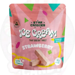 Star Candies Freeze-Dried Ice Cream Strawberry 16g