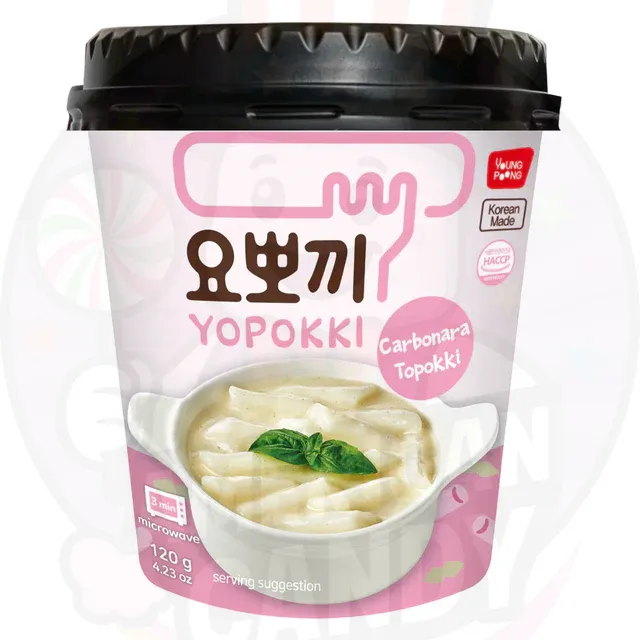 Youngpoong Yopokki Cup Topokki Carbonara 120g