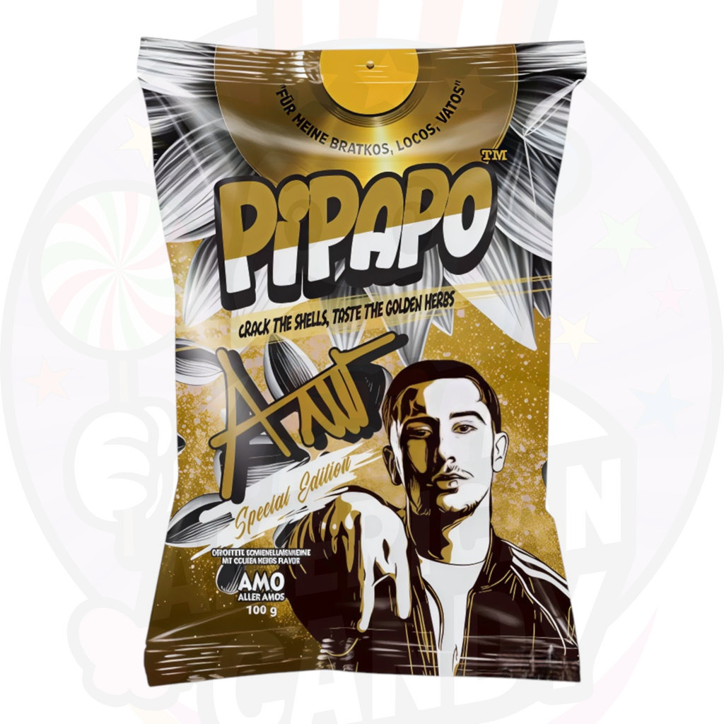 SNACK PIPAPO 100 GR Sunflower seeds golden herbs