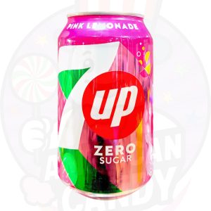 7UP 330 ML Zero Pink Limonade