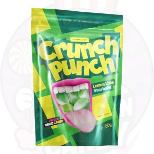 CANDY CRUNCH PUNCH 50 GR Lemon Lime Starballs