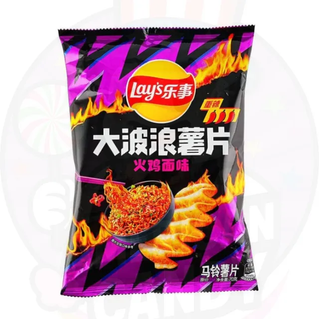 Lay's Big Wave Hot Chicken Noodle Flavor 70g