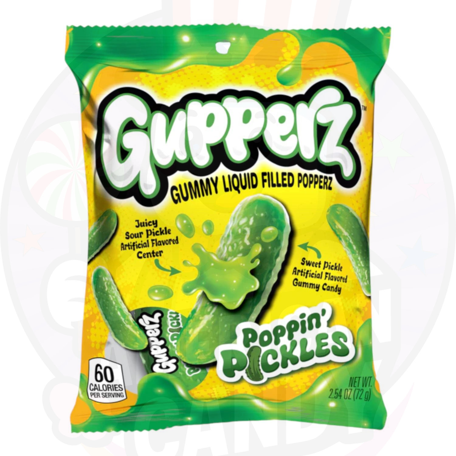CANDY GUPPERZ 72 GR POPPIN Pickles Peg Bag