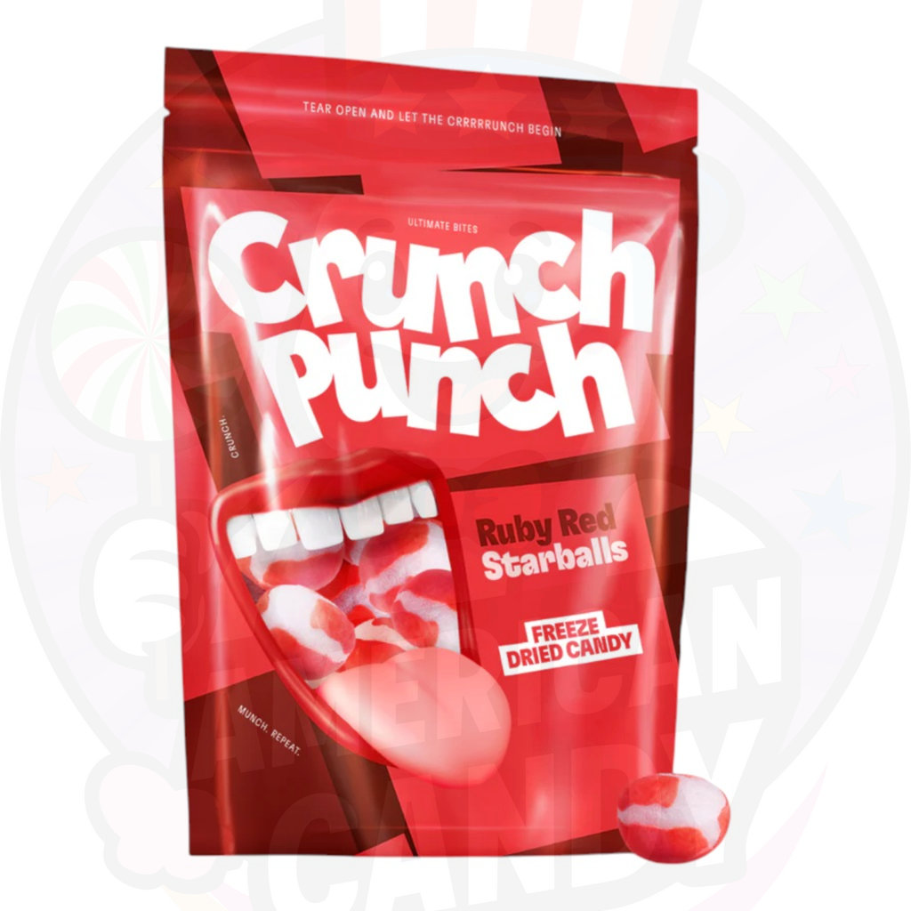 CANDY CRUNCH PUNCH 50 GR Ruby Red Starballs