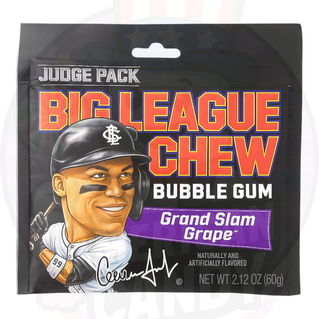 CANDY BIG LEAGUE 60 GR CHEW GRAND SLAM Grape