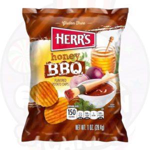 SNACK HERRS 28 GR Honey bbq chips