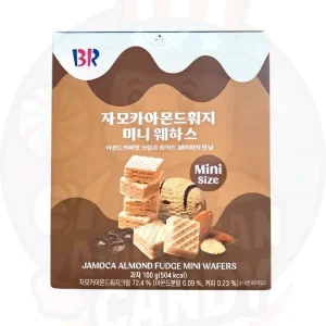 CANDY BASKIN ROBINS 100 GR JAMOCA ALMOND FUDGE MINI WAFERS ASIAN