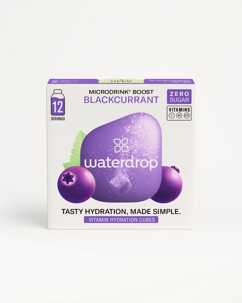 Waterdrop Blackcurrant 12 Pastillas Saborizantes
