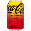 Coca-Cola Zero Refresco de Cola Sin Azúcar sabor Limón 330 ml
