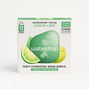 Waterdrop Frosted Lime 12 Pastillas Saborizantes