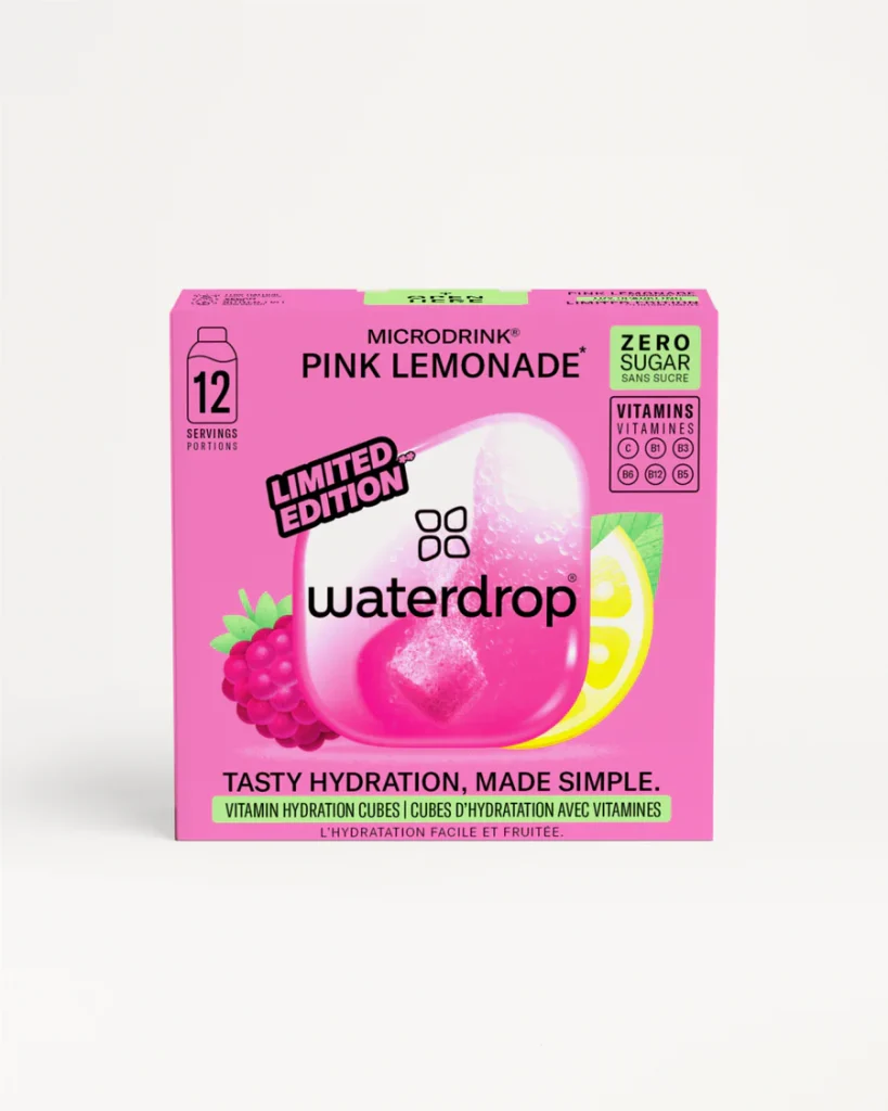 Waterdrop Pink Limonade 12 Pastillas Saborizantes