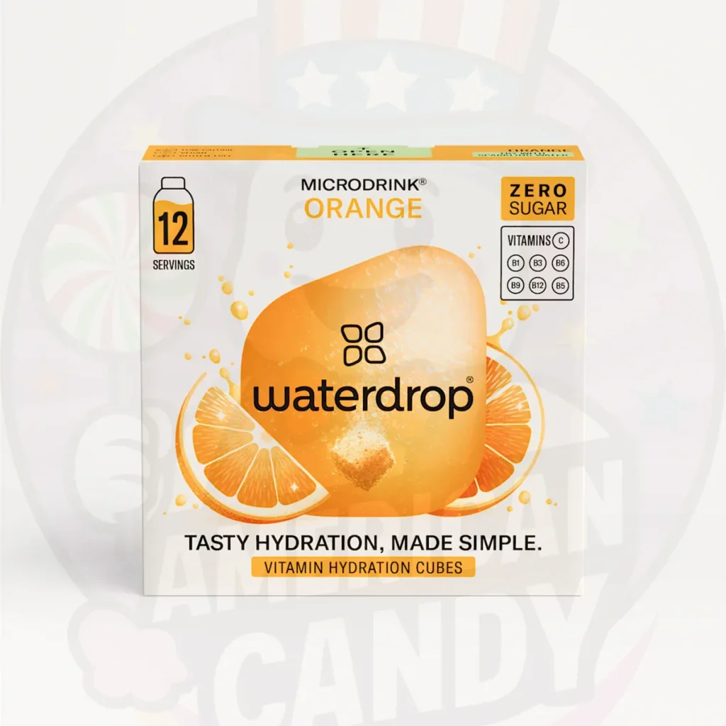 Waterdrop Orange 12 Pastillas Saborizantes