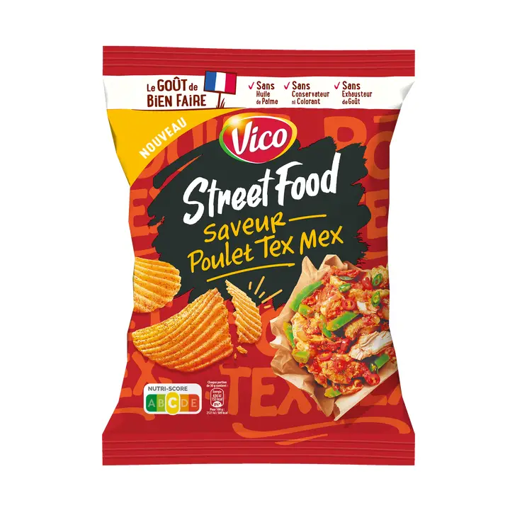 VICO Street Food Sabor Tex-Mex Pollo 120g