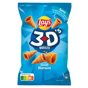LAYS 3D Bugles sabor natural 85g