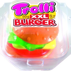 Rolli Mega Hamburguesa Caramelo 50gm
