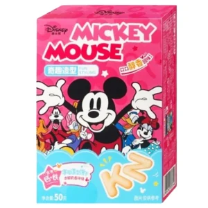 Binqi & Disney Cookies con Forma de Letras Sabor Leche 50g