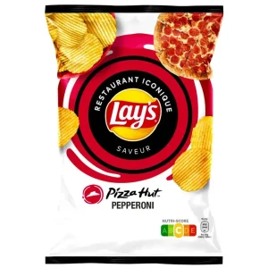 LAY'S Chips Iconic Pizza Hut Pepperoni 120g