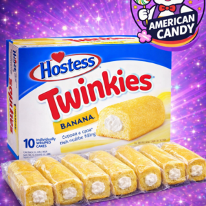 Hostess Twinkies Banana  Caja 10 Unidades (385 g)