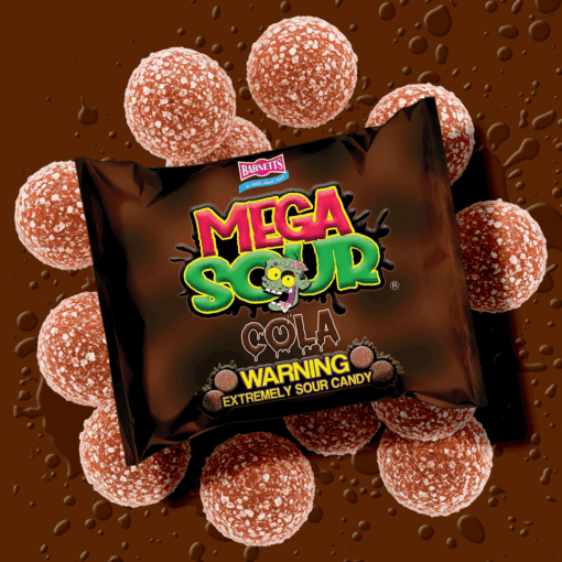 MegaSourChallenge Cola 104g
