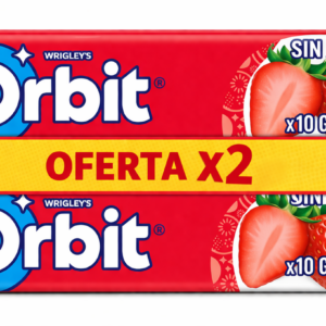 Orbit Fresa Chicle Sin Azúcar 2x1 Oferta
