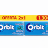 Orbit Menta Chicle Sin Azúcar 2x1 Oferta