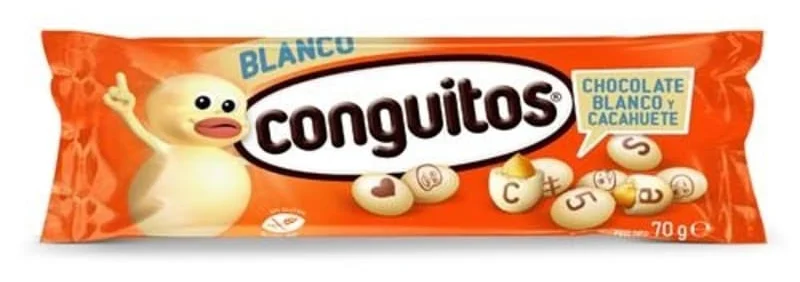 Conguitos  Chocolate Blanco 70g