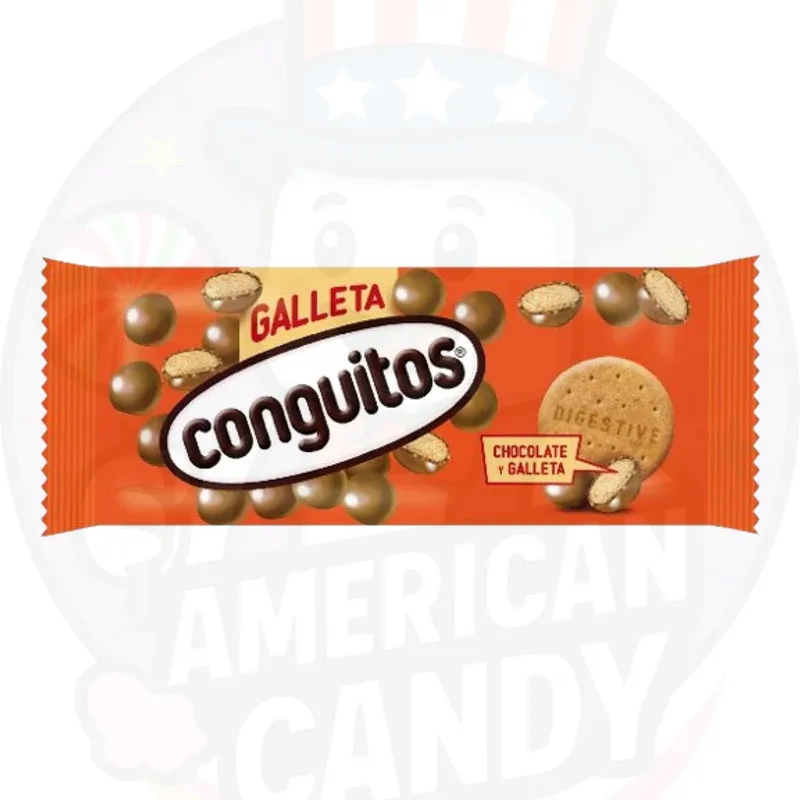 Conguitos Galleta Chocolate Negro 50g