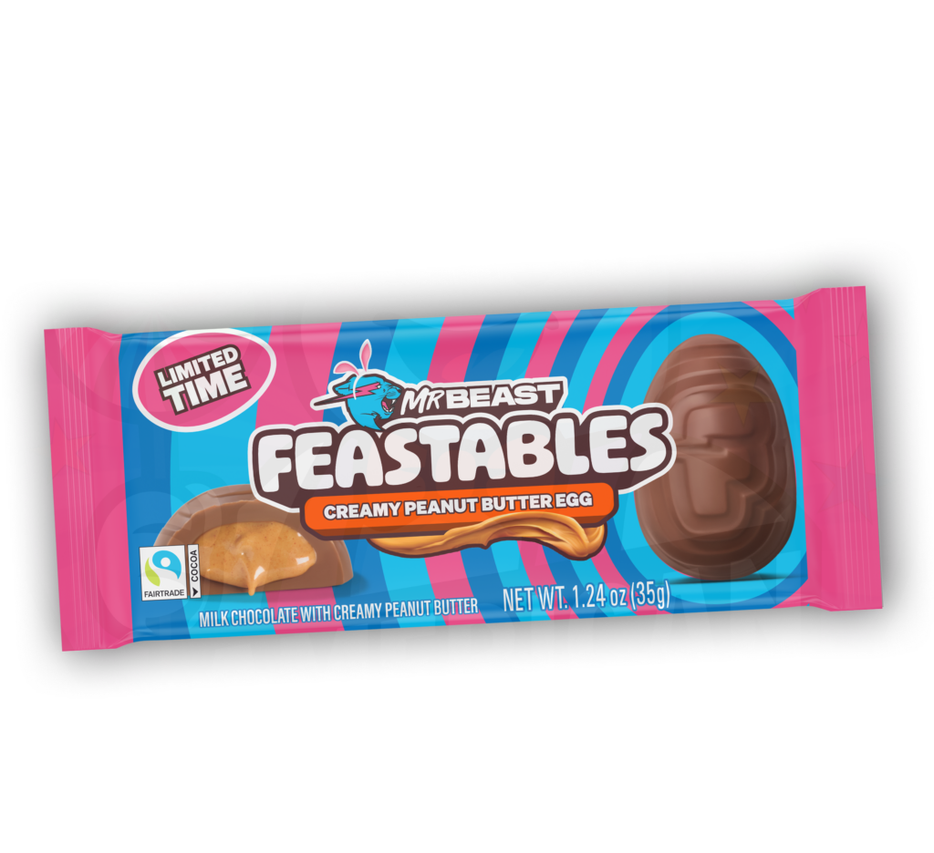 Mr Beast Feastables Creamy Peanut Butter Egg 35g