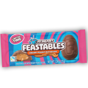 Mr Beast Feastables Creamy Peanut Butter Egg  35g