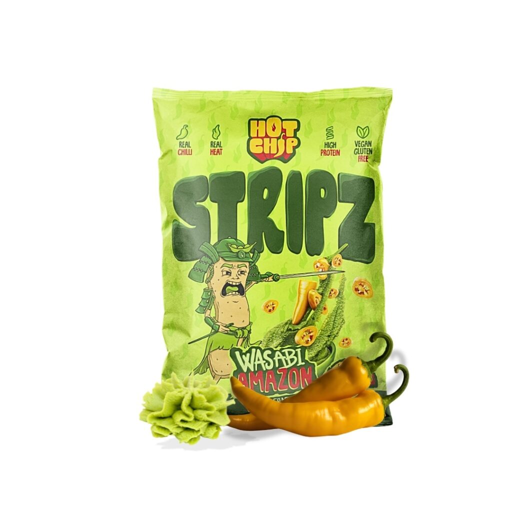 Hot Chip Stripz Wasabi Amazon 80g