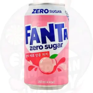Fanta Korea Zero Sugar Peach 350ml