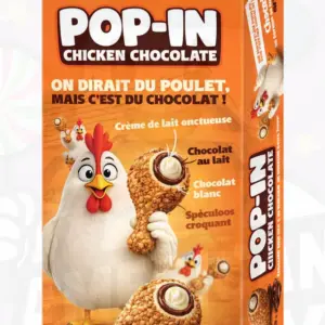 Iconiksweet Dias Pop-In Chicken Chocolate 50g