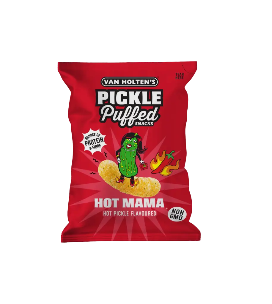 Van Holten’s Hot Mama Pickle Puffs 90g