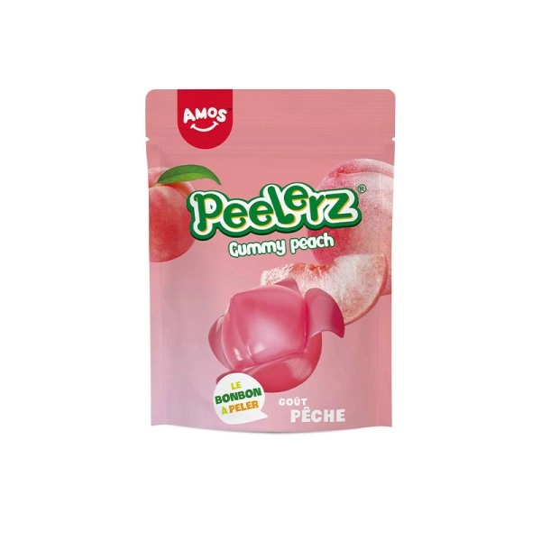 CANDY AMOS 120GR PEELERZ GUMMY PEACH