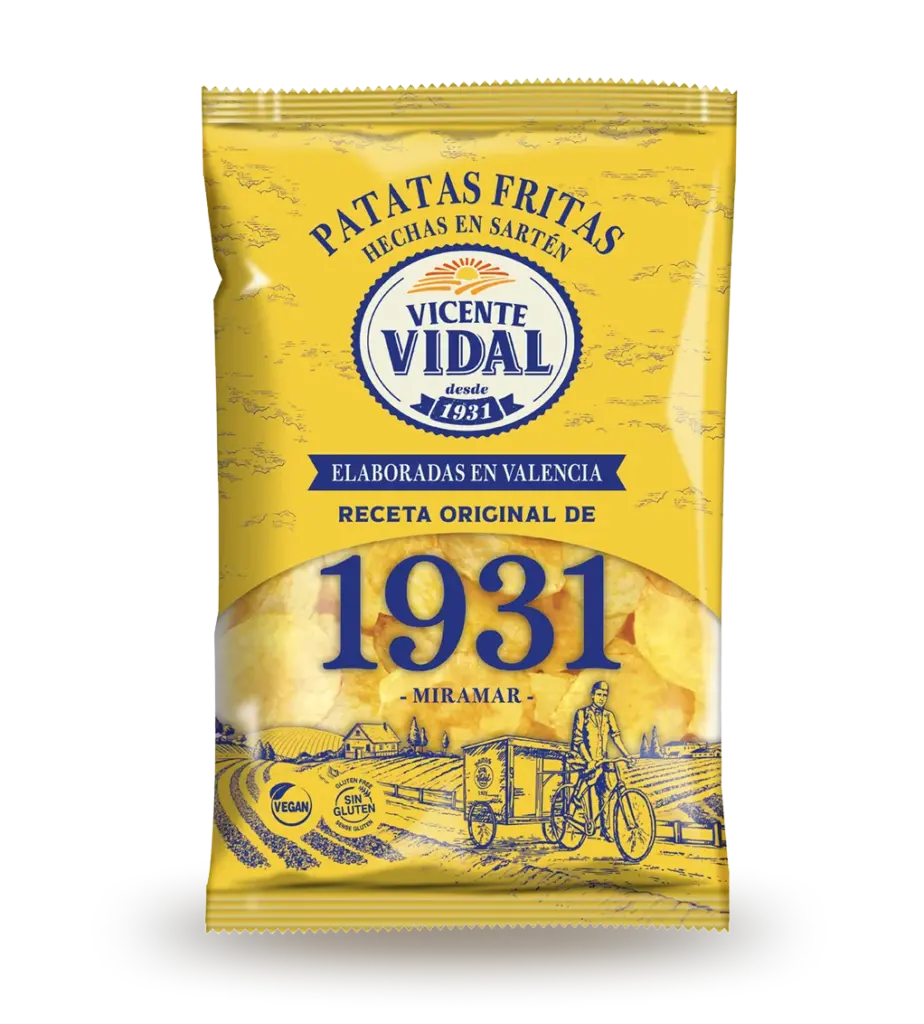 Papas Vidal Receta 1931 Valencia
