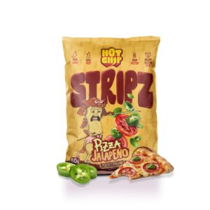 Hot Chip Stripz Pizza Jalapeno 80g