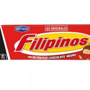 Filipinos Recubierto de Chocolate Negro 128gr
