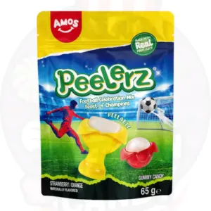 CANDY AMOS 65 GR PEELERZ WORLD CUP GUMMY
