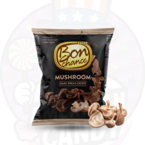 Bon Chance Dark Bread Crisps With Mushroom 120g