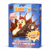 Tabby Crunchy Chocolate Milk Filled  50g