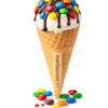 Cono Helado con M&M’s