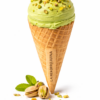 Cono Helado de Pistacho