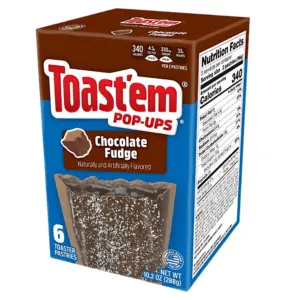 Toast'em Pop-Ups Frosted Chocolate Fudge 288g